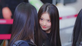 4K 240224 프로미스나인 김포공항 출국 직캠 fromis9 FanCam [upl. by Hgielak]