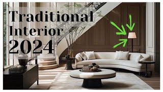 Traditional Interior Design 2024 The Trends You Cant Miss [upl. by Tenay]