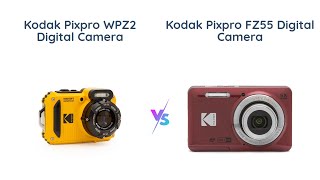 KODAK PIXPRO WPZ2 vs FZ55RD  Waterproof vs Wide Angle 📷🔥 [upl. by Blanchard]