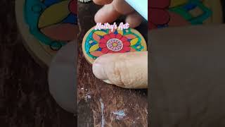 artartandcraftartistdiycraftcraftartmandalartsmandalalovermandlasatisfyingsatisfyingvideo [upl. by Jammin]