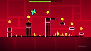 Geometry Dash Stereo Madness ALL COINS [upl. by Henry]