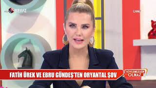 Ebru Gündeşin hamile olduğunu bilen 3 kişi kim [upl. by Enilekaj]