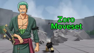 Zoro Moveset Tsb [upl. by Turtle]