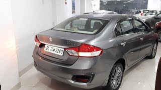 Maruti Suzuki Ciaz Alpha Smart Hybrid 2017  Price features specification detailed review [upl. by Emanuel]