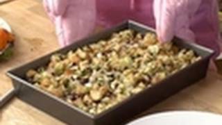 Mommys Greek Stuffing  Thanksgiving Recipes [upl. by Llewsor]