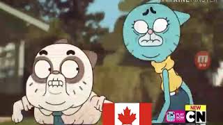 Countries of the World Portrayed by Gumball [upl. by Tolkan]