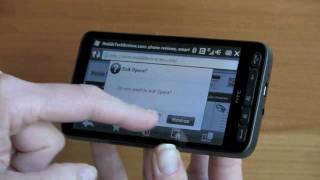 HTC HD2 Video Review [upl. by Irik]