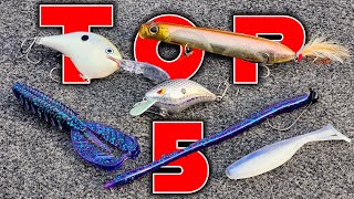 Top 5 Baits For June Bass Fishing [upl. by Fredek]