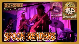 Spoon Benders  Gold Diggers Los Angeles CA 03022024 Full Set [upl. by Adlog258]