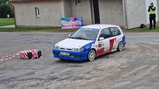 Rally Kozojedy 2024 Podzimek Miroslav  Havlena Pavel  Nissan Sunny GTi [upl. by Aigneis]