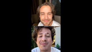 Charlie Puth on Liam Payne’s Instagram Live  November 16 2020 [upl. by Lotz]