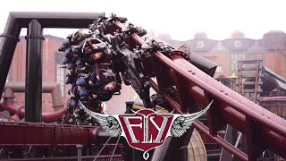 FLY  Phantasialand  Vekoma  Flying Coaster  Ride Review Cinematic 2020 [upl. by Drandell]