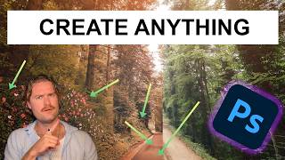 Use Generative AI in Photoshop CC to Create Anything [upl. by Rubina]