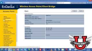 Connecting a TrendNet TV IP672WI to a ENGENIUS ENS020EXT Wireless Access Point [upl. by Akeyla]