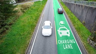 Norway’s Revolutionary Wireless Charging Road A Game Changer for EVs 🇳🇴 shorts [upl. by Bilow]