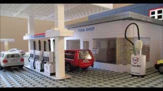 Fina SBStation Fina service station Modell 1701 [upl. by Neret]