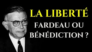 Existentialisme  Sommesnous vraiment libres ou condamnés à l’être   Sartre [upl. by Esyle]