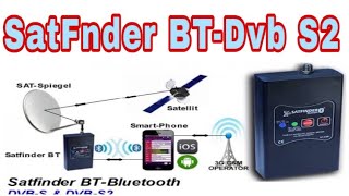 SATFINDER BTDVB S2 satelliet signal meter via Bluetooth [upl. by Emmerie]