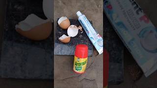 Skin Care With Egg Shells Aromat amp Mentadent funny youtube funnyshorts youtubeshorts diy [upl. by Nileve]