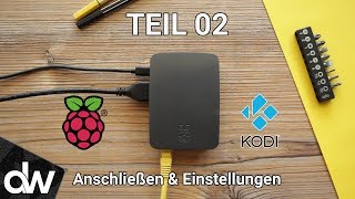 🎬 Kodi auf Raspberry Pi 3 installieren ► LibreELEC 2017  Deutsch   Teil 02 Anschließen amp Einst [upl. by Ecnarf]