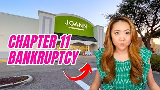 JOANN Files Chapter 11 Bankruptcy DEEP DIVE  WHATS NEXT [upl. by Sabec]