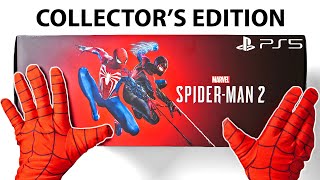 Unboxing MARVELS SPIDERMAN 2 Collectors Edition PS5  19 inches of Venom [upl. by Jurgen]