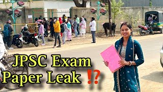 JPSC ka Exam diye par Paper leak ho gaya 😩  Kya hoga ab 😭 [upl. by Norehc]