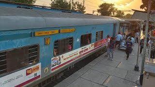 12498 Amritsar New Delhi Shane Punjab Express With Wap4 Locomotive Arriving Rajpura Junction [upl. by Leay408]