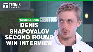 Denis Shapovalov on Loving Grass  2024 Wimbledon Second Round [upl. by Irab]