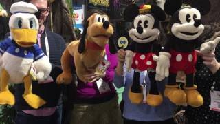 Disney Puppets from Folkmanis at Toy Fair 2017  Retired [upl. by Herries55]