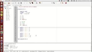 Fortran Programming Tutorials Revised  017  Modulus Operation [upl. by Dazhehs796]