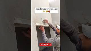 O vídeo que resume a perfeição pedreiro obra construção reboco casa reforma construction [upl. by Stern]