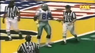 Michael Irvin catches a bomb from Troy Aikman for a touchdown [upl. by Trip]