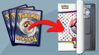 How to Organize Pokémon Cards in a Binder tutorial [upl. by Gene]