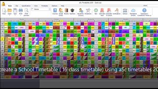 aSc TIMETABLES CRACK CODEPLEASE REGISTER [upl. by Dredi24]