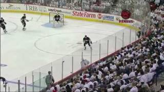 Michael Cammalleris Goal vs Penguins  Game 7  May 12th 2010 [upl. by Weyermann]