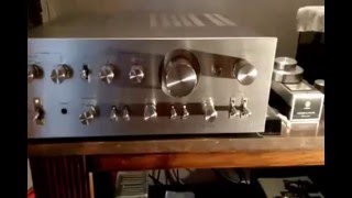 Pioneer SA8500 II Amplificatore stereo  Pulcies in action [upl. by Nosaj]