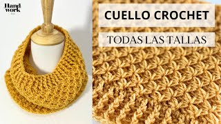 Cuello tejido a crochet en todas las tallas [upl. by Veriee446]