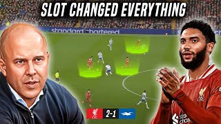 The GENIUS Thing Slot CHANGED Which Seen Liverpool Beat Brighton 21 [upl. by Niliram105]