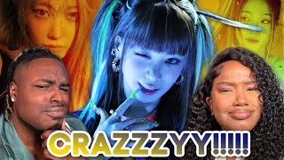 LE SSERAFIM 르세라핌 CRAZY OFFICIAL MV Reaction [upl. by Tut803]