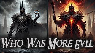 Who Was More Evil Sauron Or Morgoth [upl. by Marshal997]