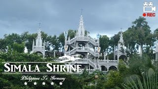 Philippines  Simala Shrine in Sibonga Lindogon Cebus Castle Church Cebu [upl. by Yahsat353]