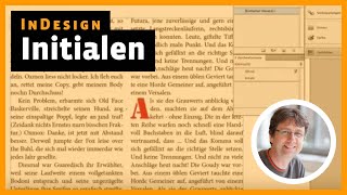 InDesign Tutorial Initialen [upl. by Lowrie541]