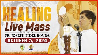 FILIPINO MASS TODAY LIVE HEALING MASS  OCTOBER 5 2024  Fr Joseph Fidel Roura [upl. by Annauj]