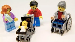 New LEGO Set Features Hipster Dad Pushing Stroller [upl. by Gerrard]