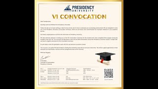 VI Convocation  17th Nov [upl. by Aloivaf]