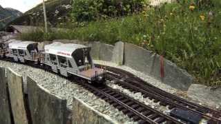 LGB Gartenbahn in Poschiavo 2012 [upl. by Nosmoht]