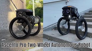 New Generation Security Robot  Ascento Pro TwoWheel Autonomous Robot [upl. by Airec]