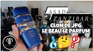 💥 ASAD ZANZIBAR 🥥 Perfume de LATTAFA  ¿Clon de JPG Le Beau Le Parfum  🤔 [upl. by Acirne]