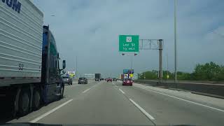 Chicago I90 Highway to Barrington Roads No Talk No Music ASMR [upl. by Debbi409]